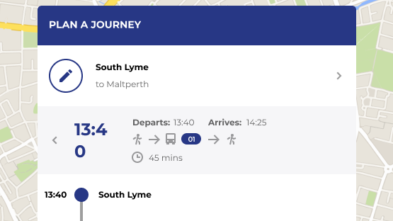 Journey Planner instructions